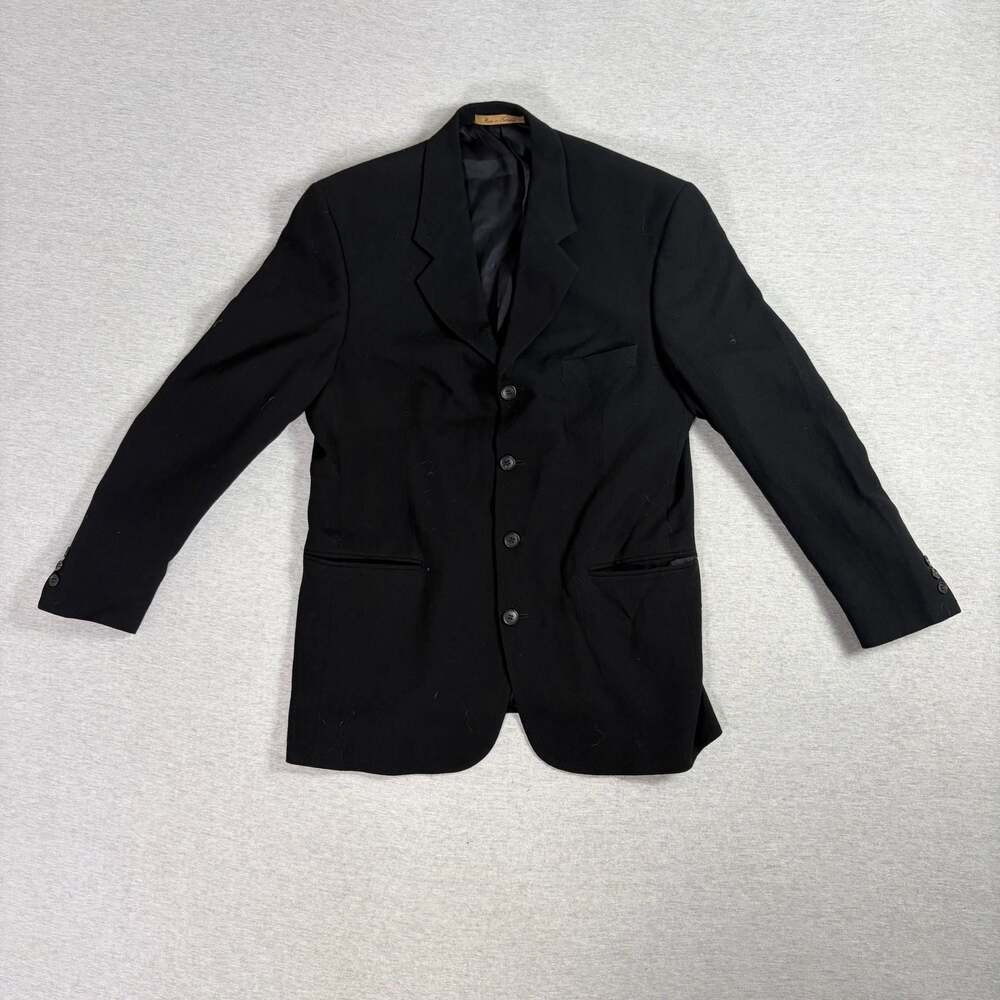 J. Riggings 1969 Men's Black Wool Blazer Sport Coat